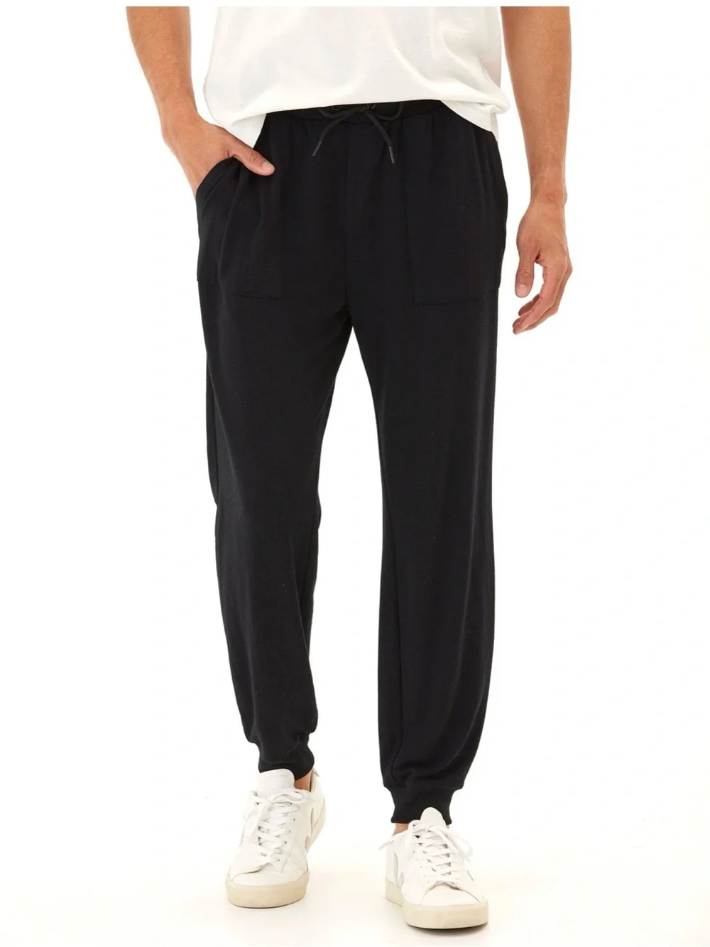 Threads 4 Thought Black Drawstring Jogger Pants